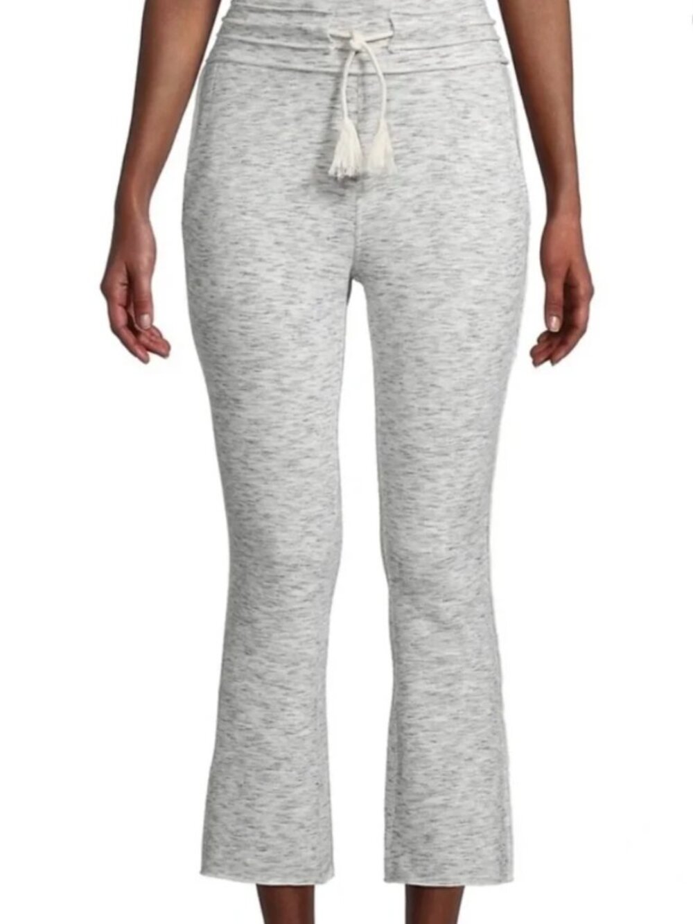 Free People Movement Wild Side Flare Leg Sweatpants XS Heathered Grey